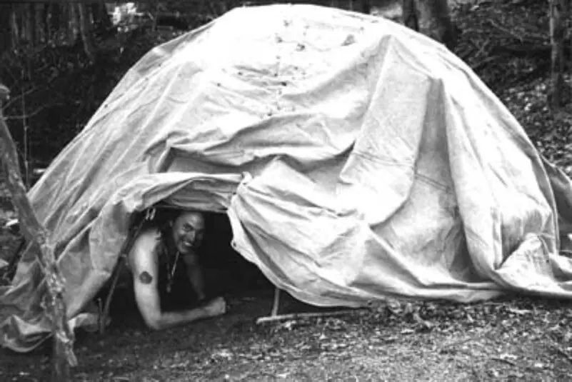 Ananda Forest Author in Sweat Lodge